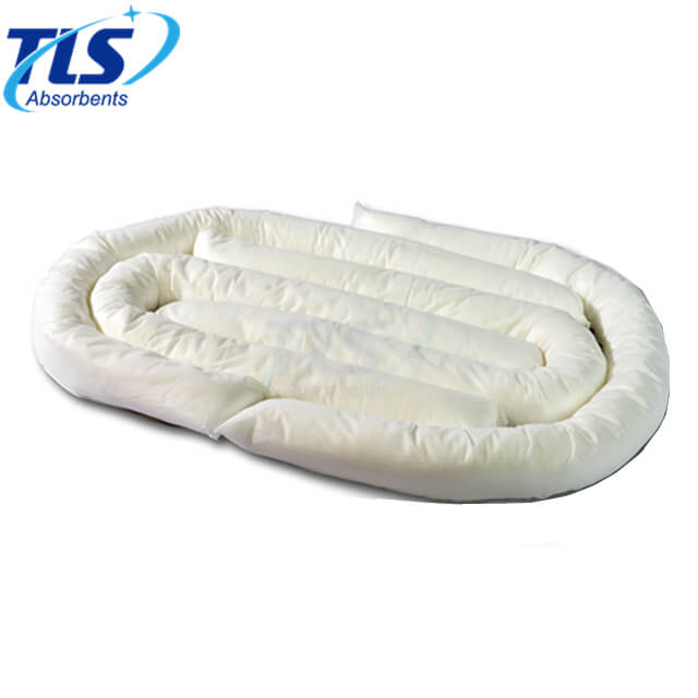 10CM x 3M White Color Absorbent Booms for Oil Spills