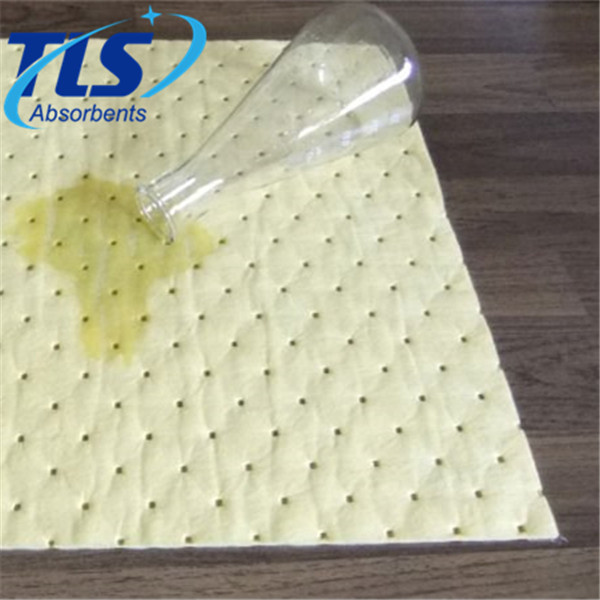 Yellow Hazardous Chemical Absorbent Mat Rolls 