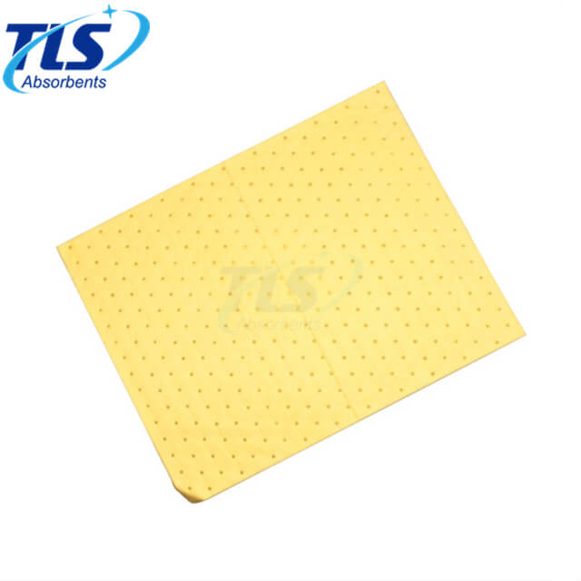 8mm Yellow Hazmat Chemical Spill Absorbent Sheets