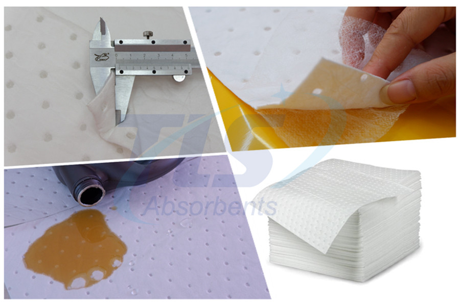 2mm Oil Absorbent Pads For Oil Spills China