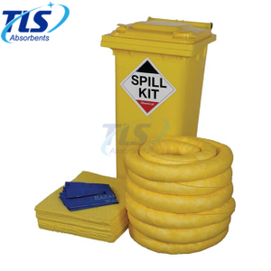 1100L Wheelie Bin Chemical Spill Clean Up Kit
