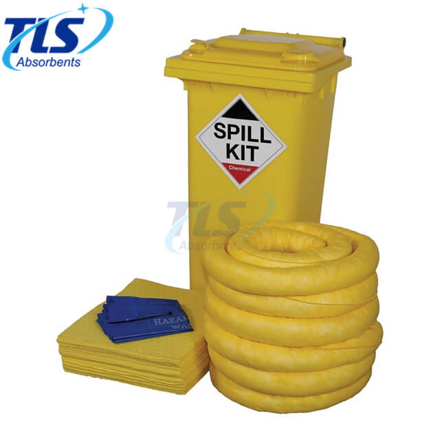 1100L Wheelie Bin Chemical Spill Clean Up Kit