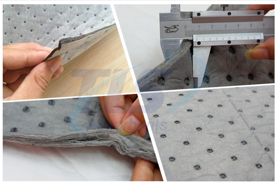 General Purpose Universal Absorbent Mats For Spill Control China Supplier 