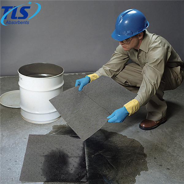 7mm Dimpled Universal Fuel Absorbent Pads For Spill Clean Up TLS