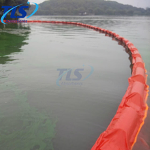 Solid-Floatation Orange PVC Oil Containment Spill Control Boom