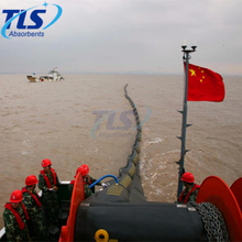 1200mm Air Inflatable Rubber Oil Containment Boom For spills Control 